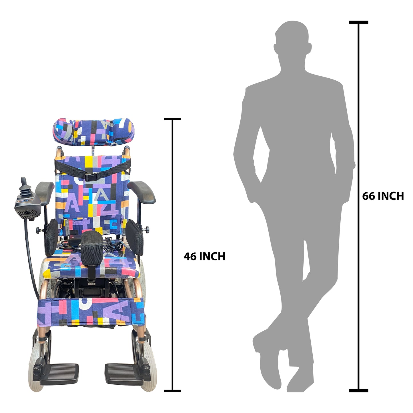 ARREX HUGO 46 WHEELCHAIR - MOBILITY WITH CONFIDENCE AND COMFORT