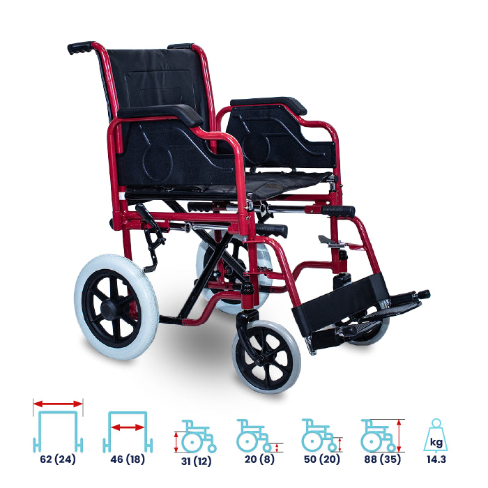 ARREX PERLA LIFT - PREMIUM STEEL WHEELCHAIR