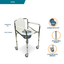 ARREX VP40 STEEL COMMODE CHAIR