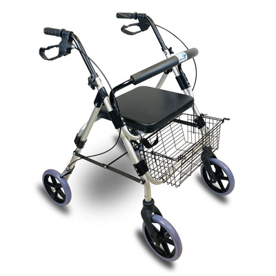 ARREX MR50 ROLLATOR - BRAKES WITH LOCK, MAG WHEELS, BACK SUPPORT, CUSHION SEAT