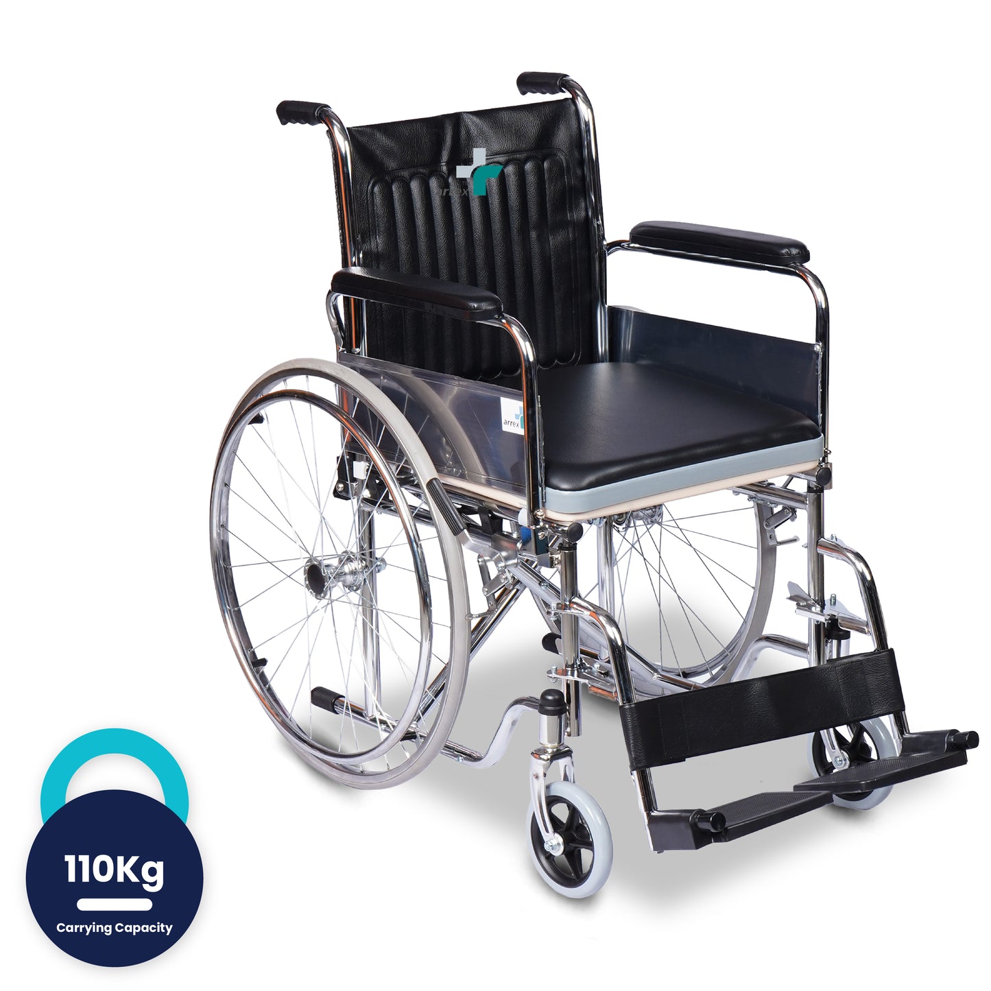 ARREX EZIO - COMMODE WHEELCHAIR