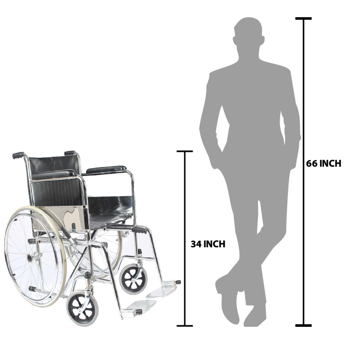 ARREX TOMMY LIFT - BASIC STEEL WHEELCHAIR