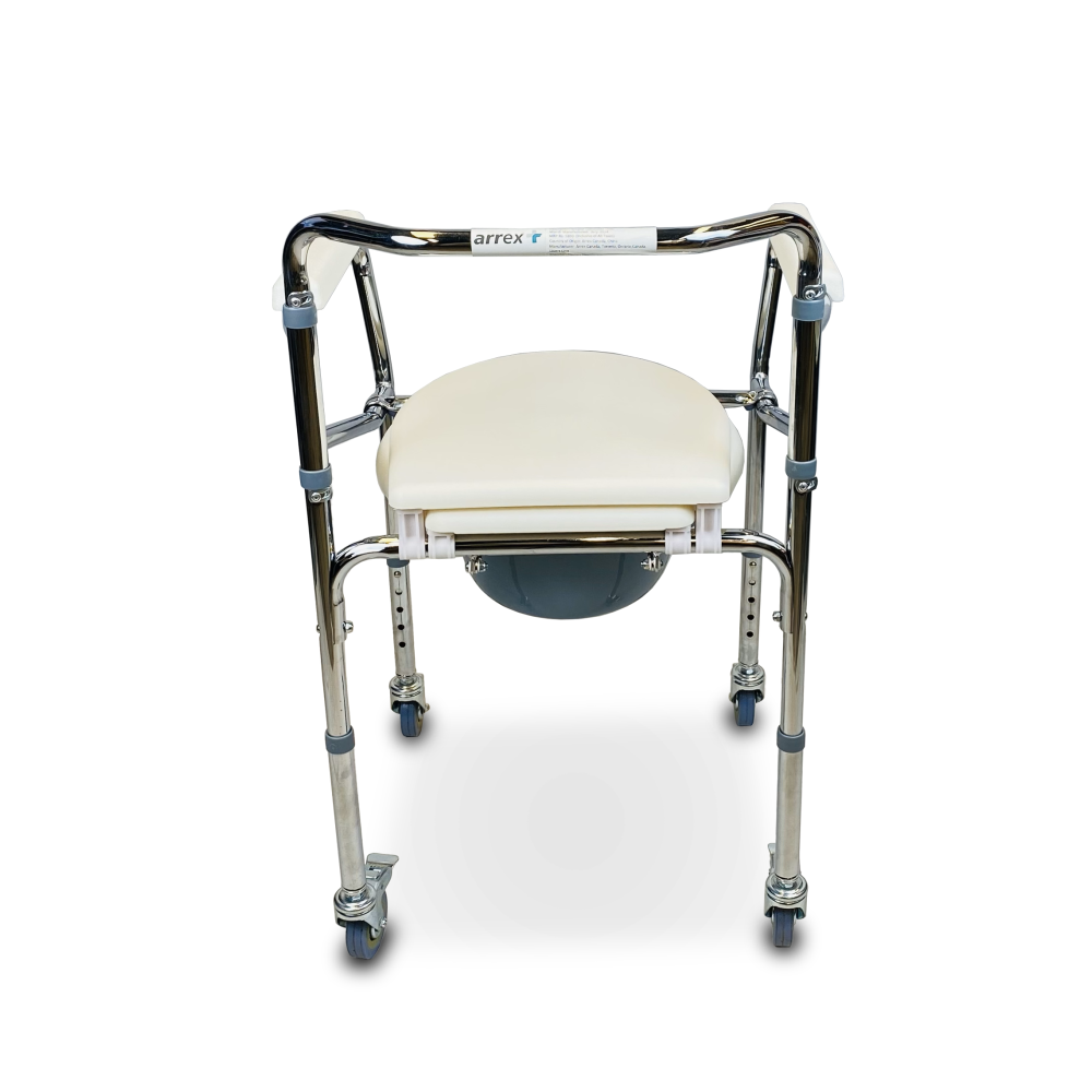 ARREX VP40 STEEL COMMODE CHAIR