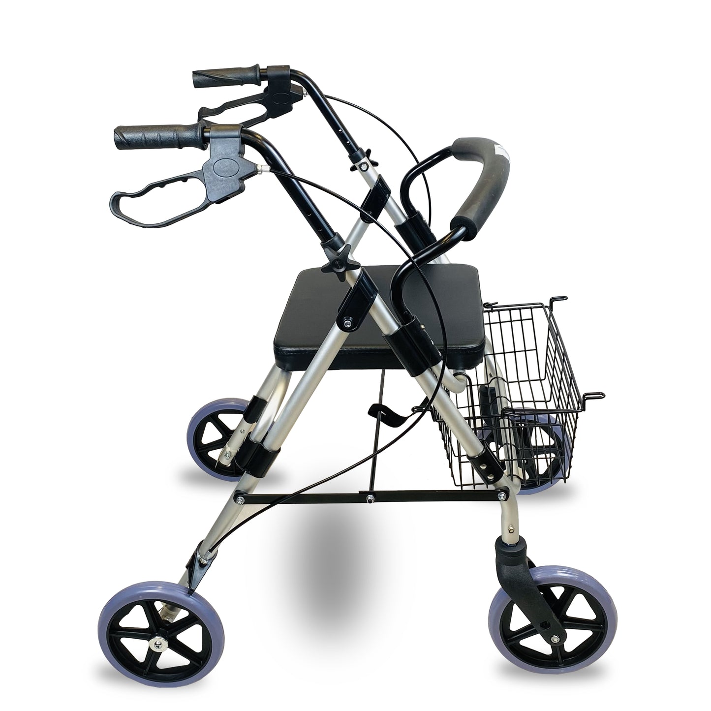 ARREX MR50 ROLLATOR - BRAKES WITH LOCK, MAG WHEELS, BACK SUPPORT, CUSHION SEAT