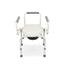 ARREX VP10 COMMODE CHAIR: HEIGHT ADJUSTABLE, ATTACHED POT, 110KG CAPACITY, ADAPTABLE, DEPENDABLE