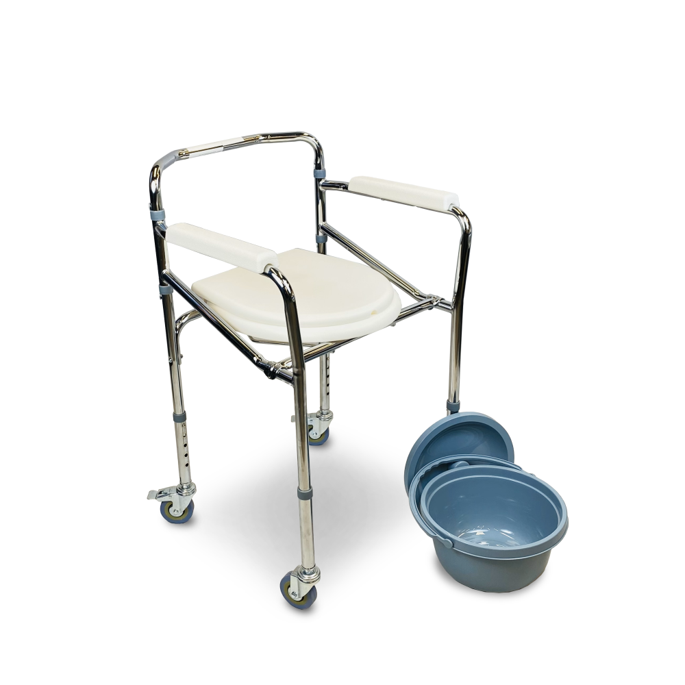 ARREX VP40 STEEL COMMODE CHAIR