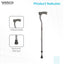 VISSCO Avanti L shape Monopod Stick