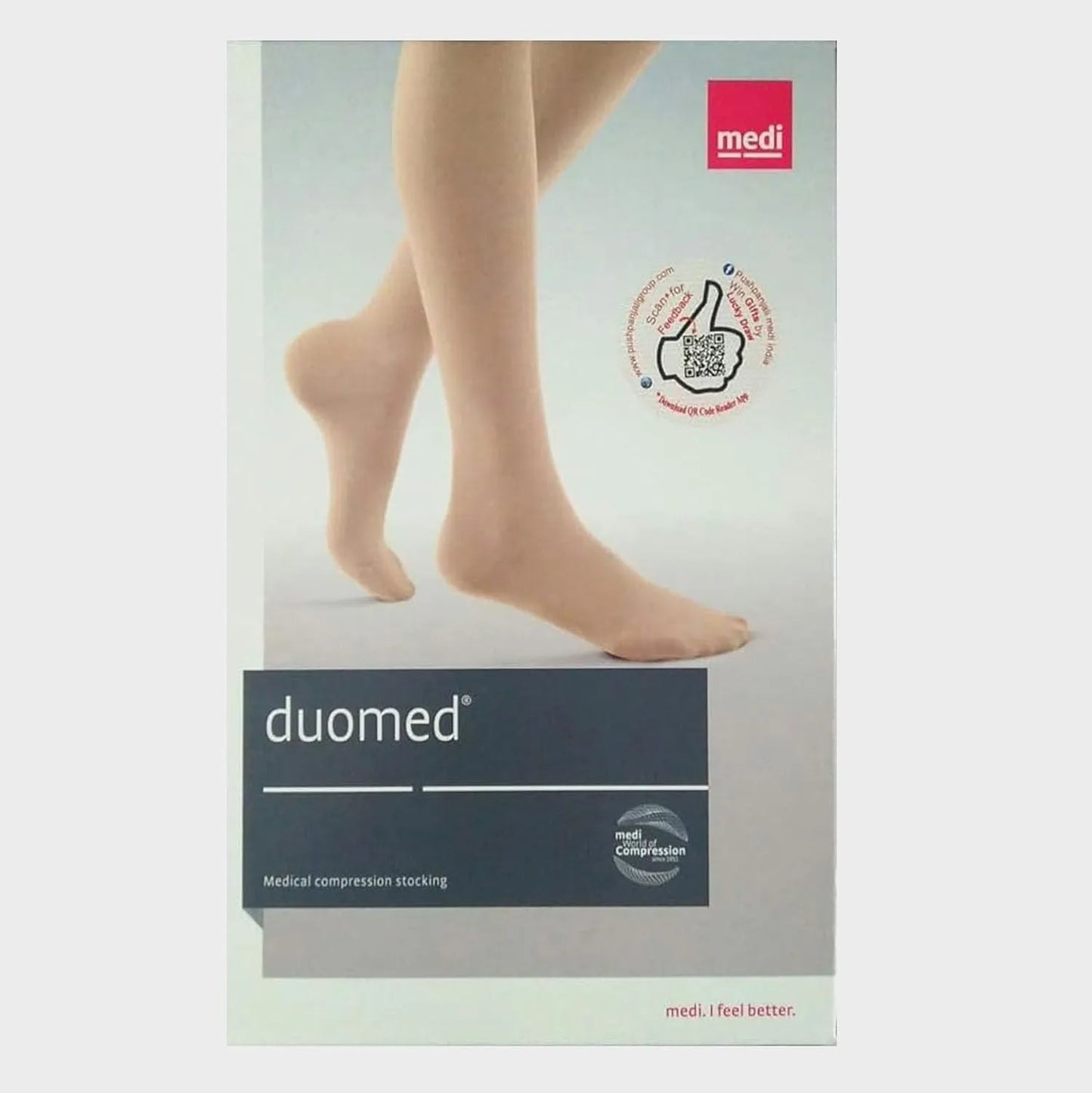 DUOMED MEDICAL COMPRESSION STOCKING (THIGH LENGTH)