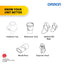 Omron Ultra Compact & Low Noise Compressor Nebulizer NEC-106 For Child & Adult White