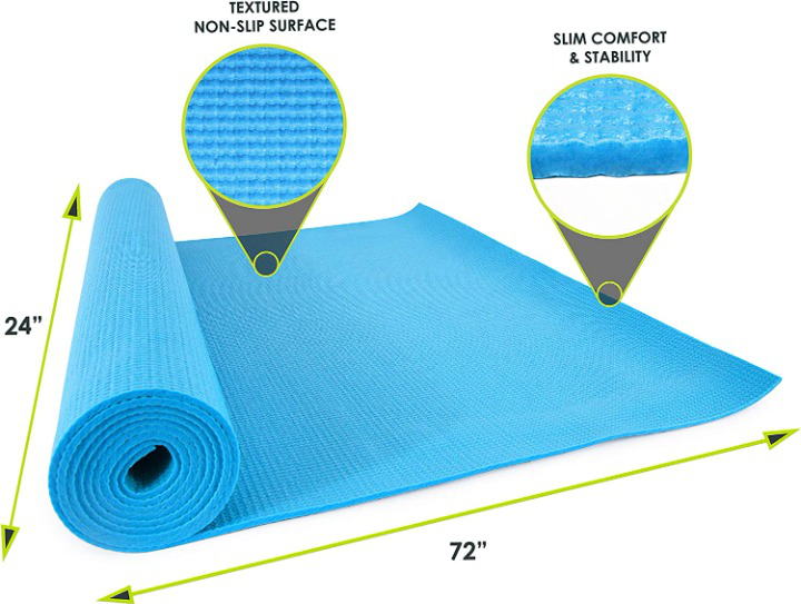 STAR Eva Yoga Mat (24" x72") (Assorted Color)