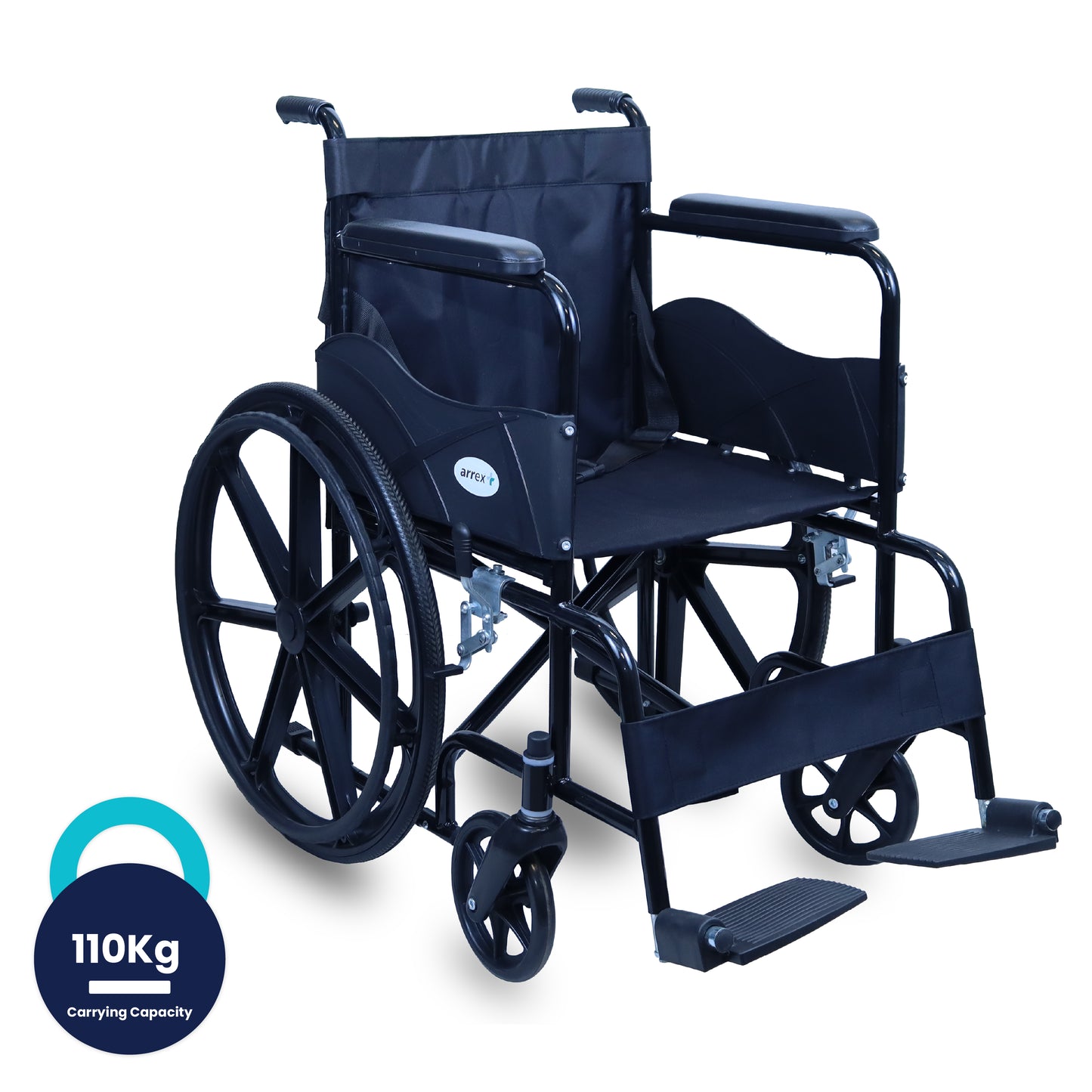 ARREX BETA - BASIC STEEL WHEELCHAIR