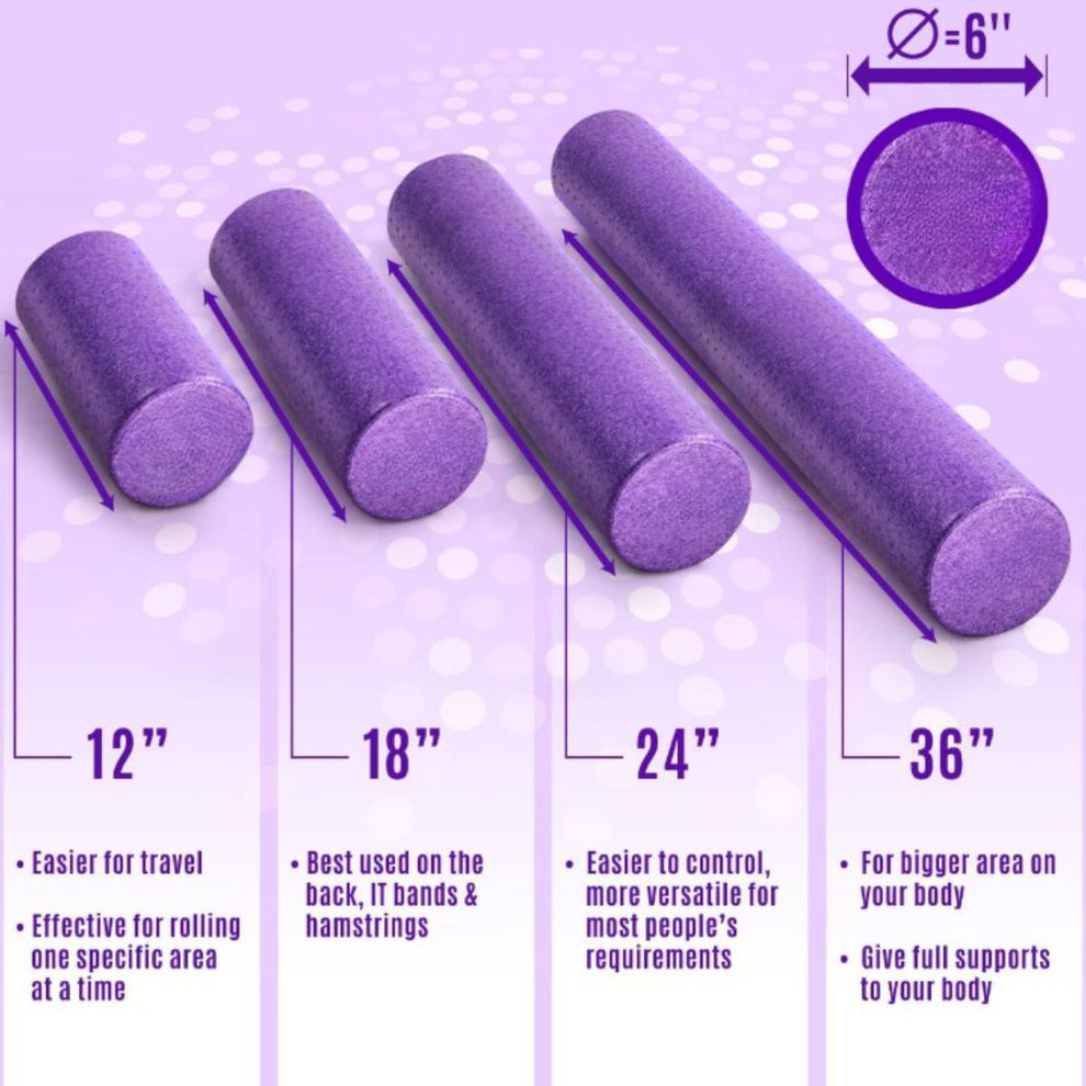 STAR Foam Yoga Roller (Assorted)