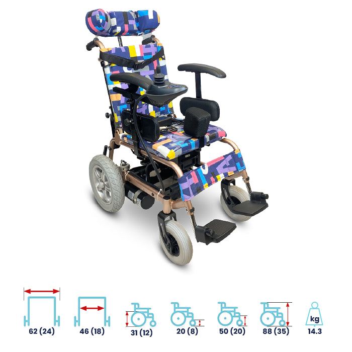 ARREX HUGO 46 WHEELCHAIR - MOBILITY WITH CONFIDENCE AND COMFORT