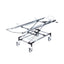 ARREX STR 150 - MUST-HAVE HOSPITAL STRETCHER ON TROLLEY WITH LEVER-ADJUSTABLE, HEAVY DUTY CASTORS, 130 KG CAPACITY, BASKET, AND PEDAL BRAKES