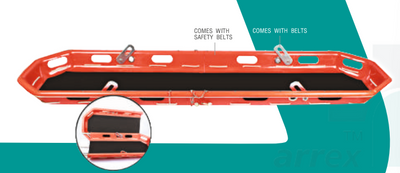 ARREX STR 90 BASKET STRETCHER: DURABLE, 270KG CAPACITY, SPLITS FOR EASY TRANSPORT