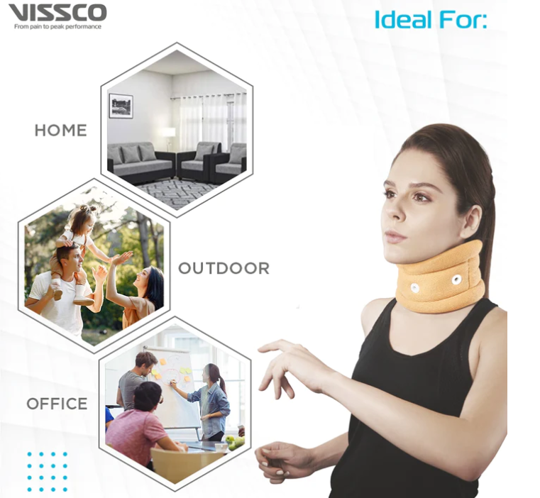 VISSCO CERVICAL COLLAR WITHOUT CHIN SUPPORT ( P.C.NO. 0301B)