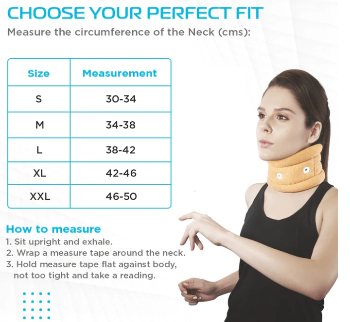 VISSCO CERVICAL COLLAR WITHOUT CHIN SUPPORT ( P.C.NO. 0301B)