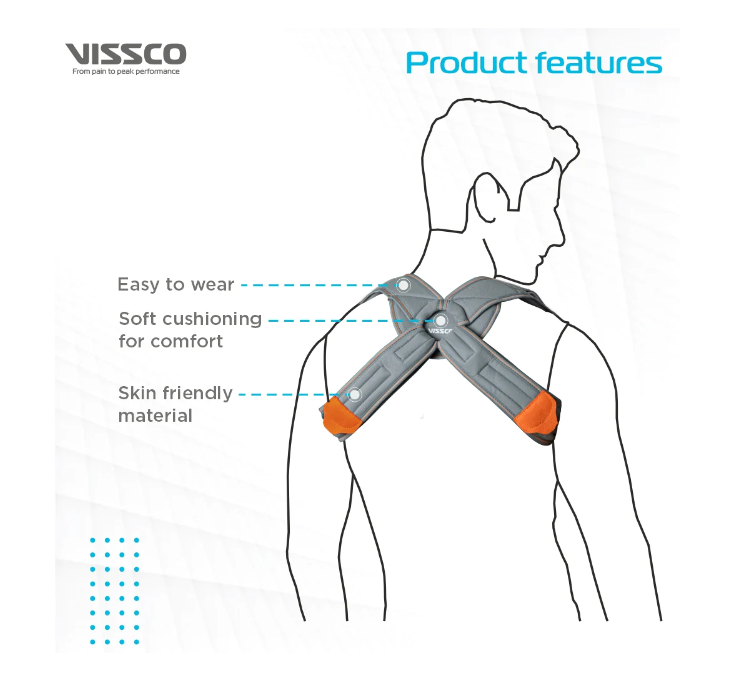 Vissco P.C.No. 0802/0803 Meek Clavicle Brace