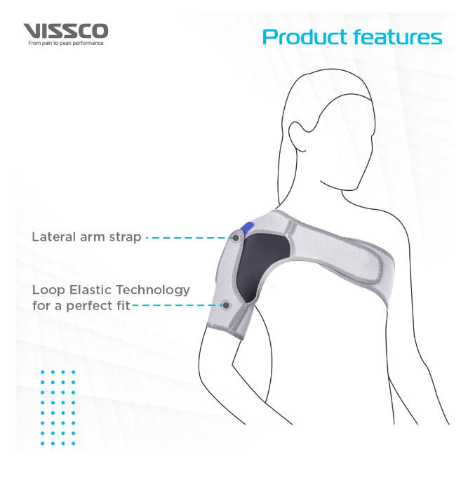 VISSCO P.C.NO. 0812 SHOULDER SUPPORT