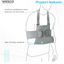 VISSCO P.C.NO. 0806 SHOULDER IMMOBILIZER