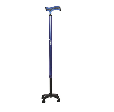 VISSCO Avanti Plus T shape Stick Quadripod Stick