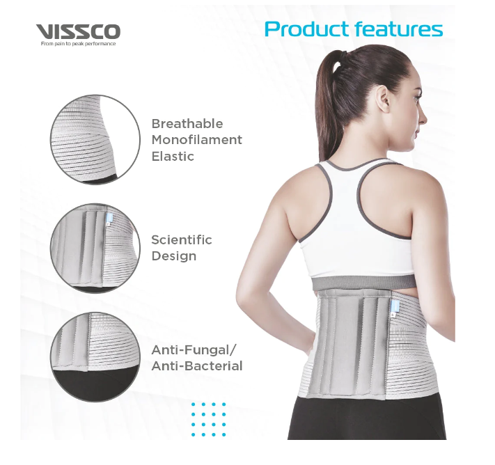 Buy Vissco Back Support Lumbocare (Lumbo Sacral Belt), Supports