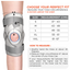 VISSCO "NEOPRENE HINGED PATELLA KNEE BRACE (CLOSED TYPE)" - P.C.NO. 1404 A