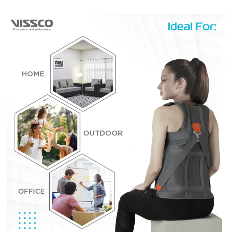 VISSCO DORSO LUMBAR SPINAL BRACE (TAYLOR BRACE) - P.C.NO. 0120