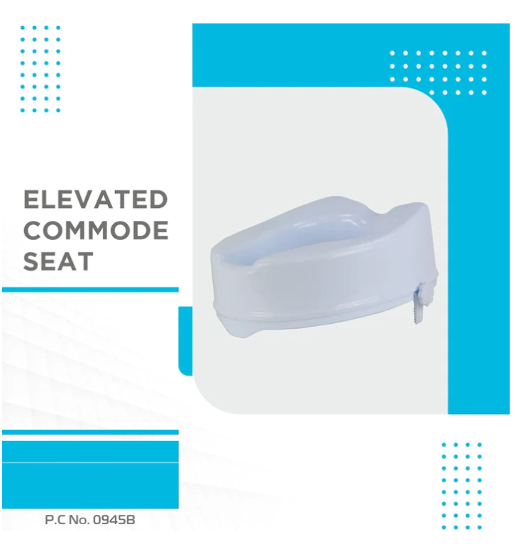 VISSCO Elevated Commode Seat - P.C.No. 0945