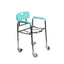 ARREX VP120 PREMIUM COMMODE WHEELCHAIR: HEIGHT ADJUSTABLE, REAR SOLID-CASTOR WITH BRAKES, ATTACHED POT, ENHANCED MOBILITY, SAFETY