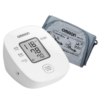 Omron HEM 7121J Fully Automatic Digital Blood Pressure Monitor with Intellisense Technology & Cuff Wrapping Guide for Most Accurate Measurement