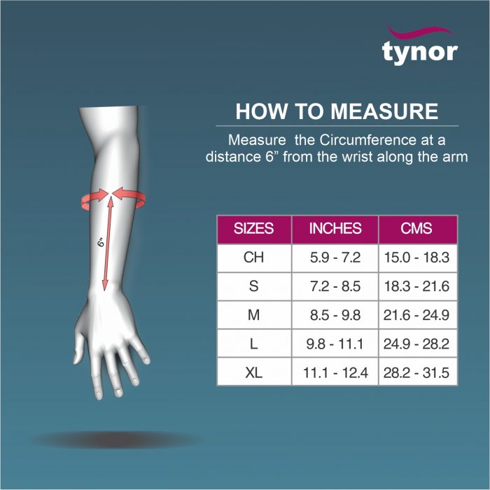 TYNOR E-03 WRIST AND FOREARM SPLINT