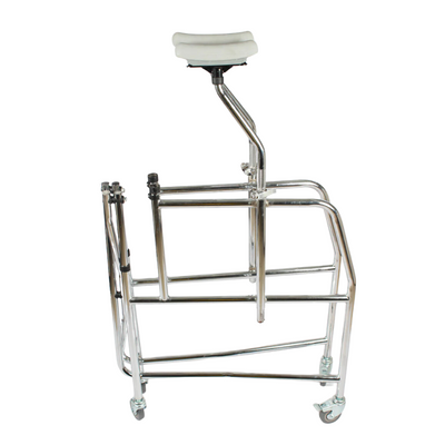 ARREX MP20 WALKING AIDS - STEEL FRAME, UNDERARM CRUTCHES, ALL ROLLING WHEELS, CASTORS WITH BRAKES